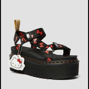 New Hello Kitty Dr. Martens Platform sandals